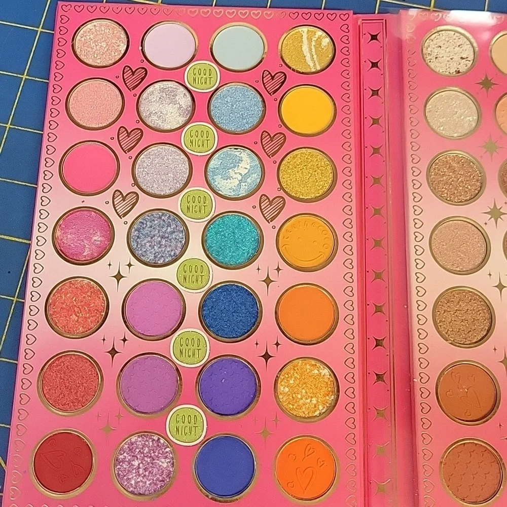 Kevin & Coco Pink Rabbit Girl Eyeshadow 56 Color Palette New in Box